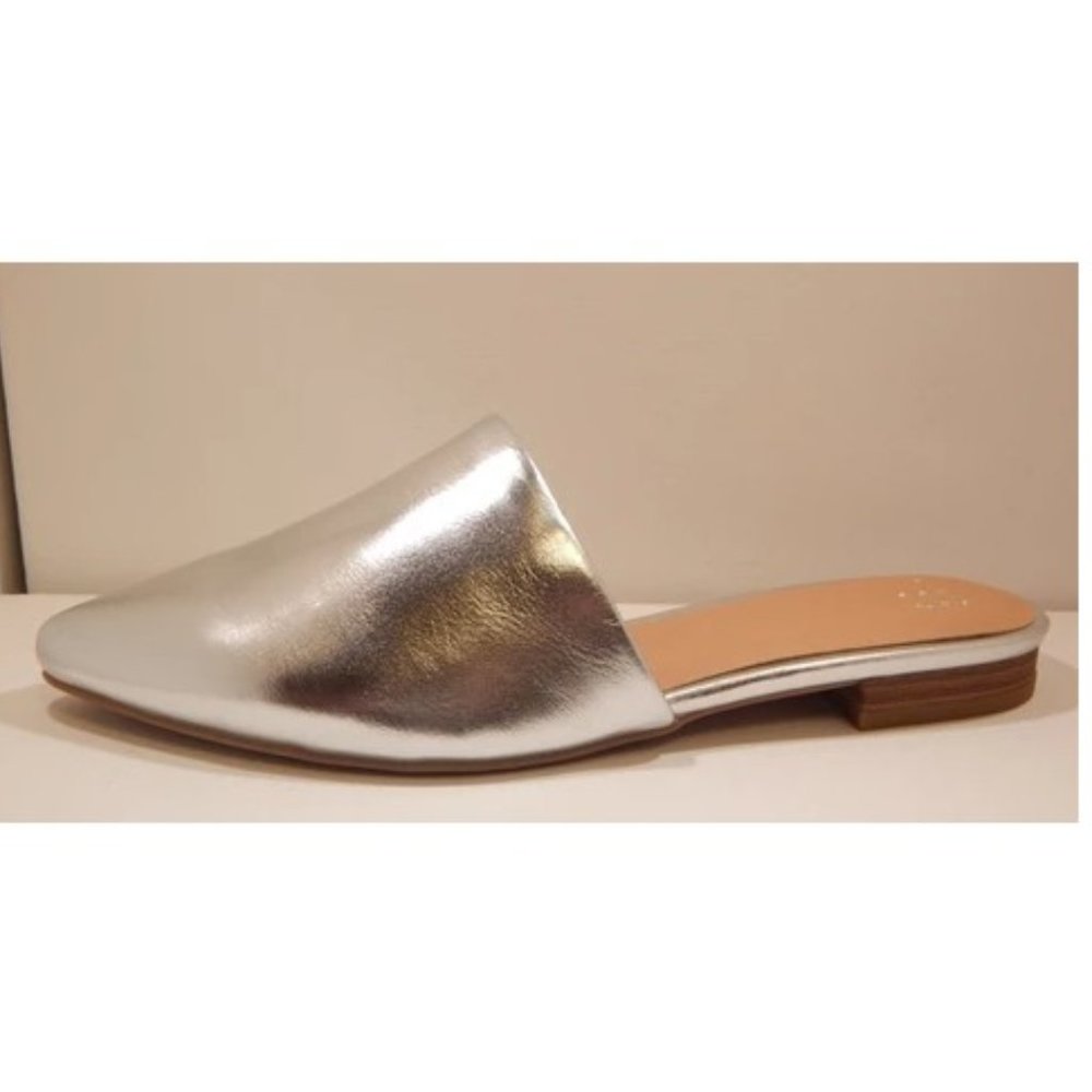A New Day Women's Silver Junebug Mules